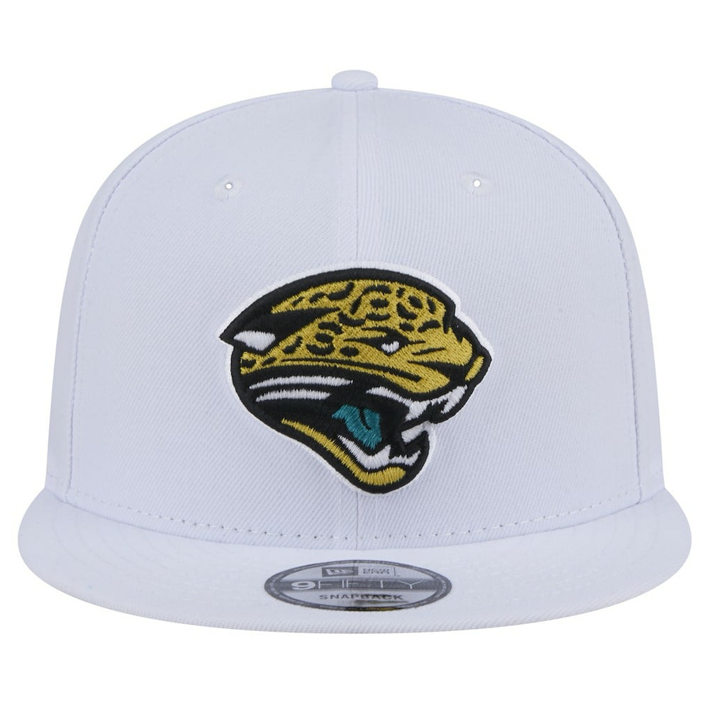 Jacksonville Jaguars New Era Throwback Logo Standard 9FIFTY Snapback Hat White