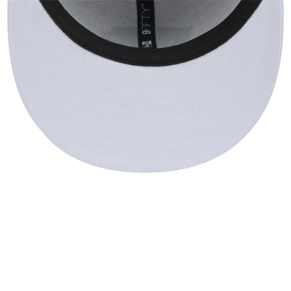 Jacksonville Jaguars New Era Throwback Logo Standard 9FIFTY Snapback Hat White