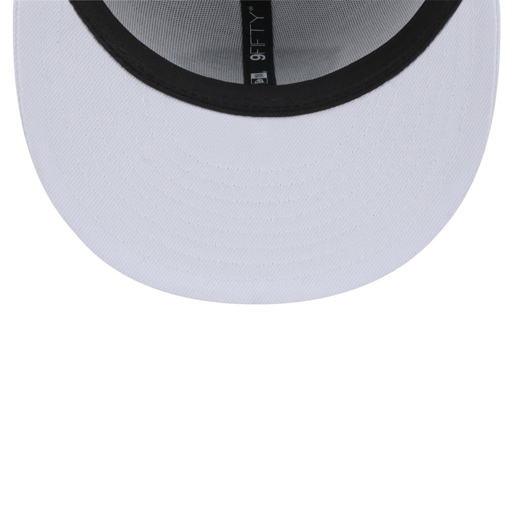 Jacksonville Jaguars New Era Throwback Logo Standard 9FIFTY Snapback Hat White