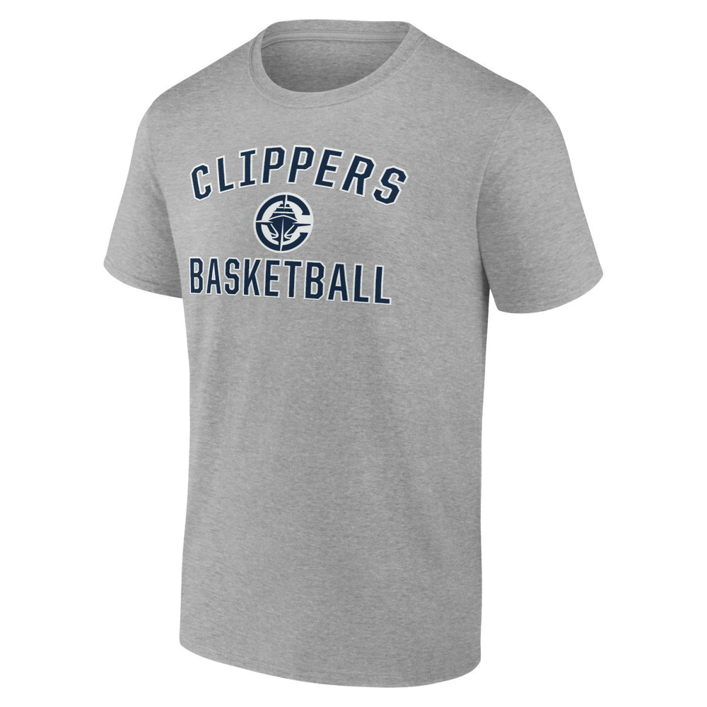 LA Clippers Victory Arch T-Shirt Heather Gray