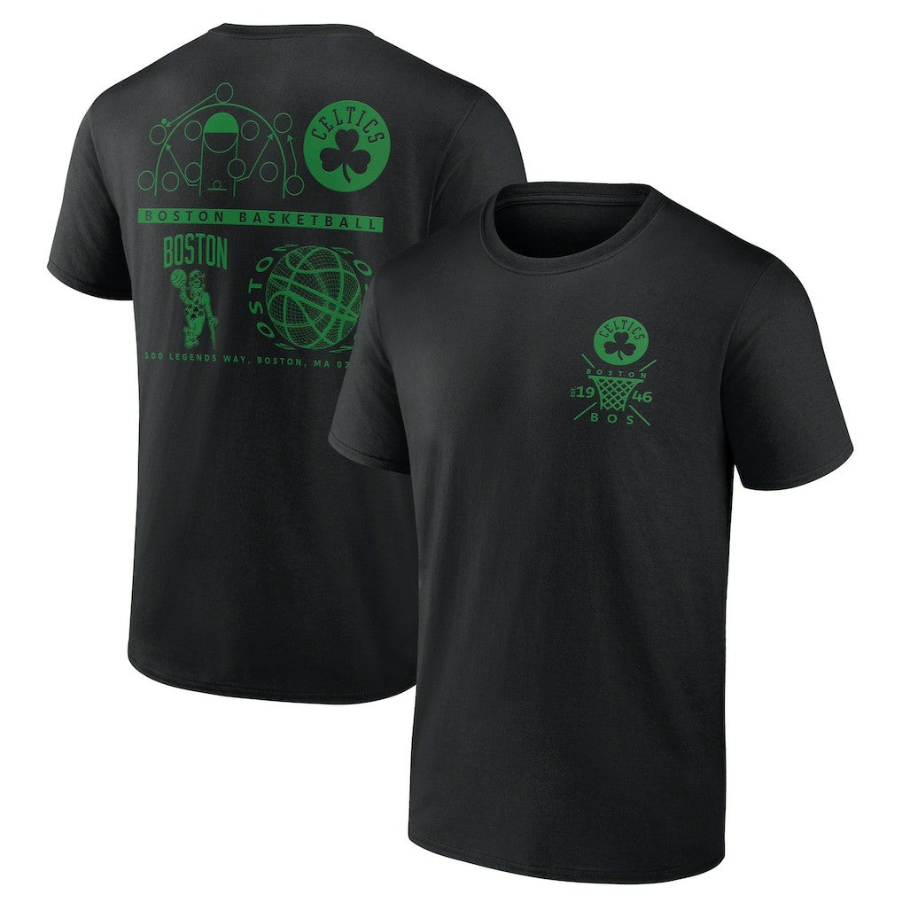 Boston Celtics Street Collective T-Shirt Black