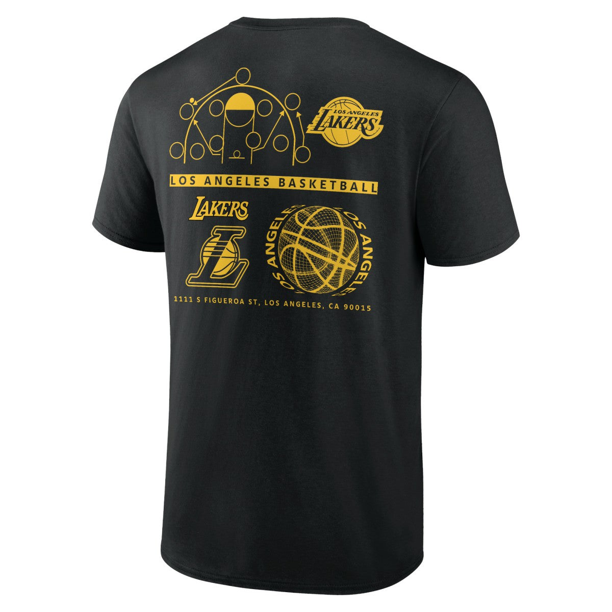 Los Angeles Lakers Street Collective T-Shirt Black