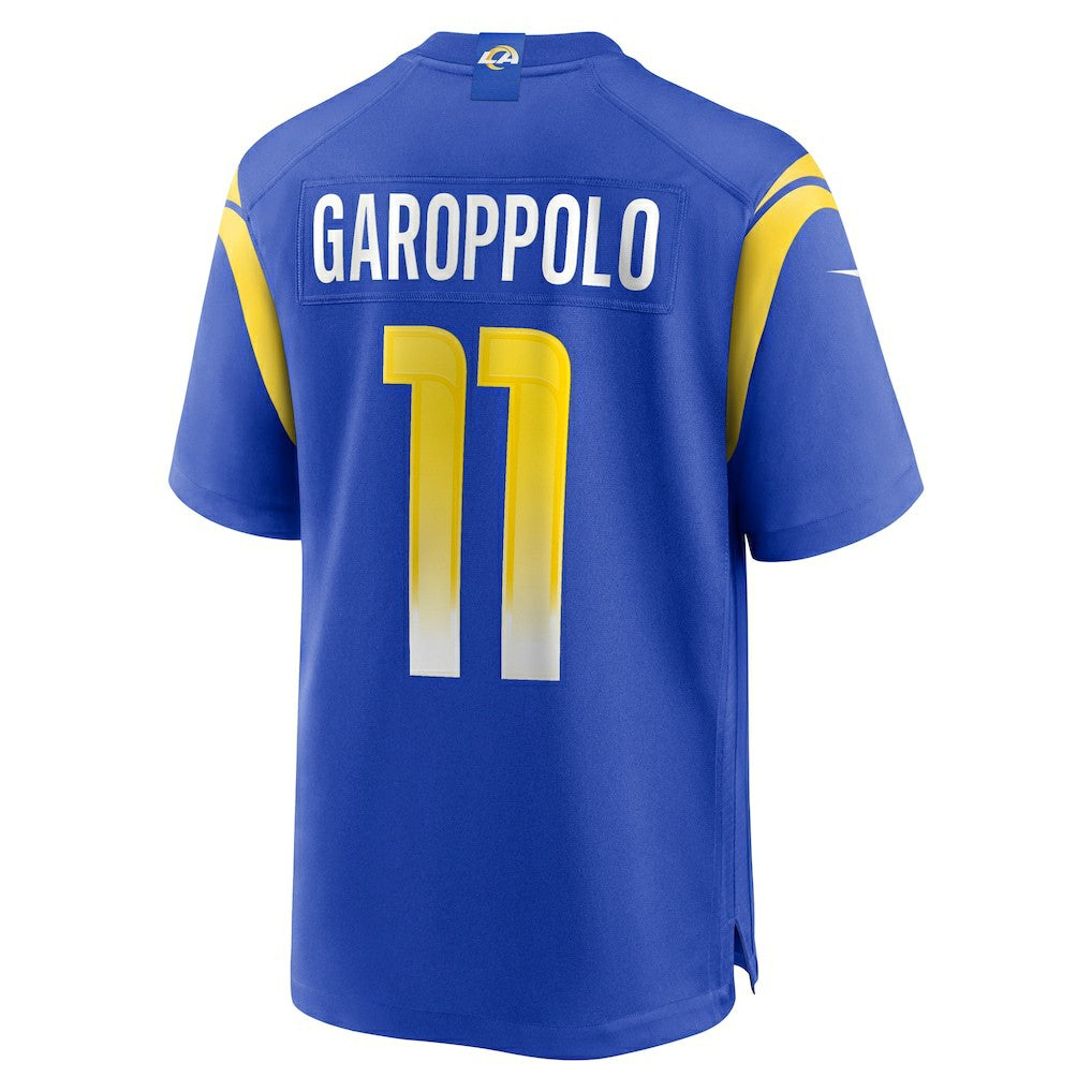 Jimmy Garoppolo Los Angeles Rams Game Jersey Royal