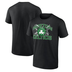 Boston Celtics Shattered T-Shirt Black