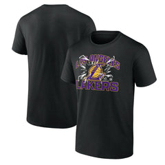 Los Angeles Lakers Shattered T-Shirt Black