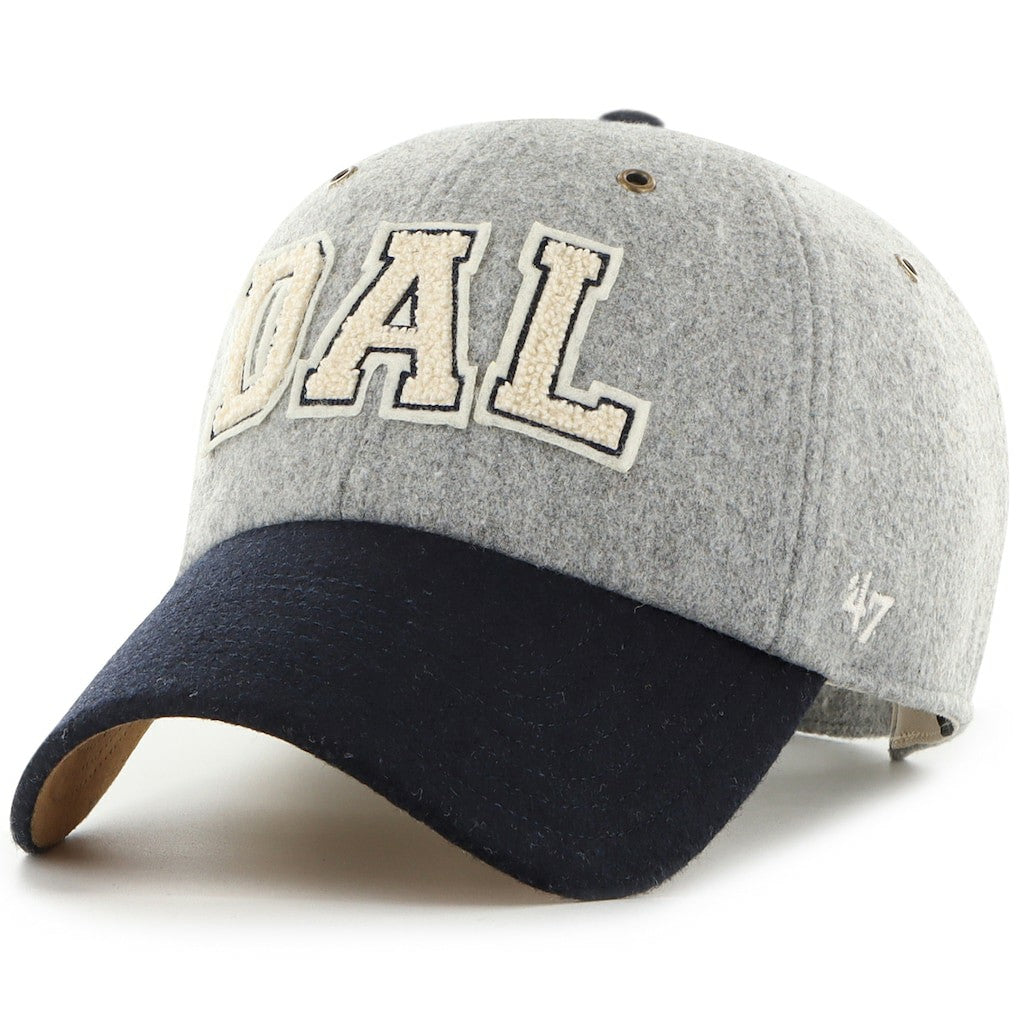 Dallas Cowboys Stoney Clover Lane x '47 Unisex Block Clean Up Adjustable Hat Gray/Navy