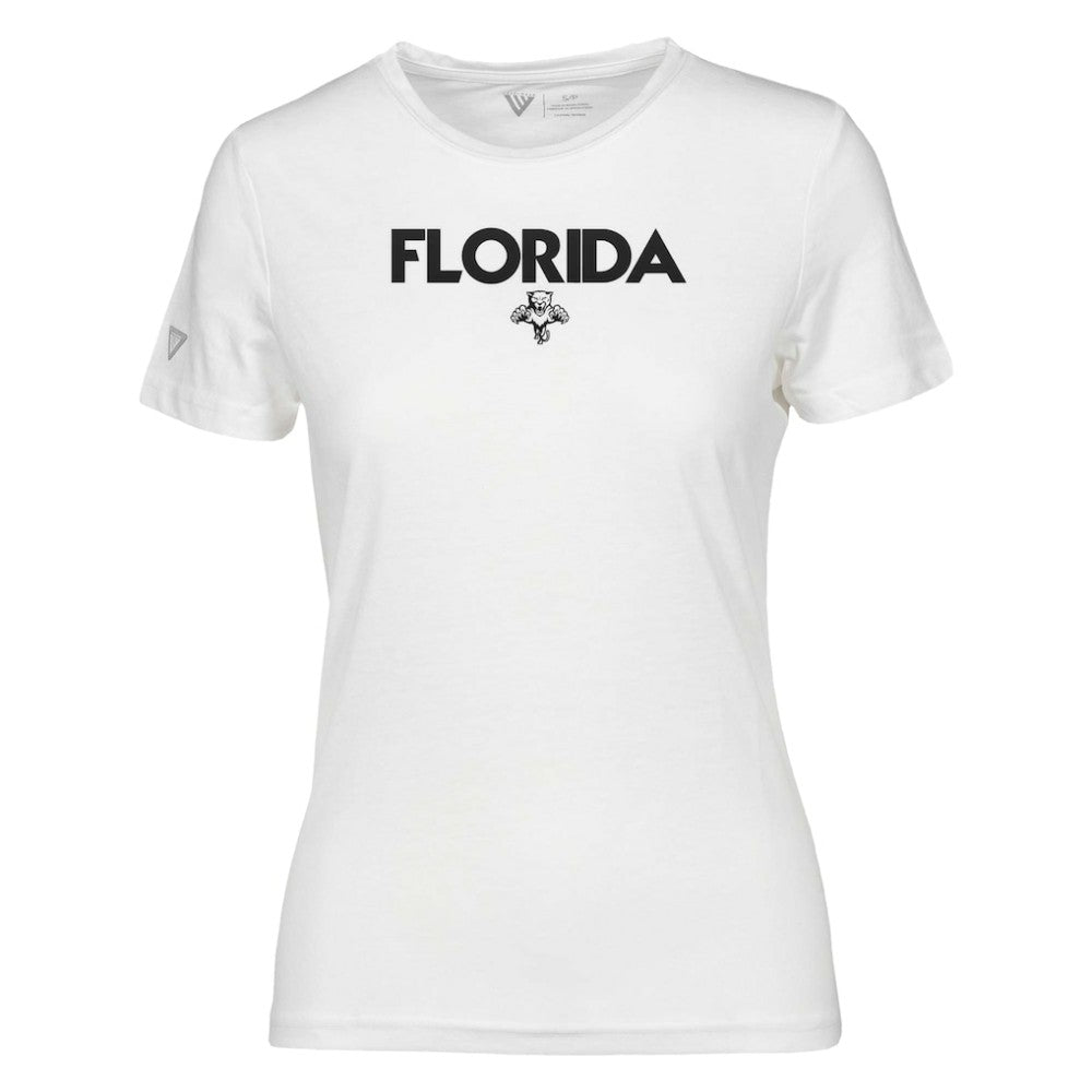 NHL Florida Panthers Levelwear Women's Maddox City Capsule T-Shirt - White