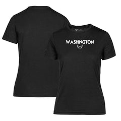 NHL Washington Capitals Levelwear Women's Maddox City Capsule T-Shirt - Black