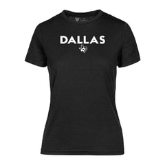 NHL Dallas Stars Levelwear Women's Maddox City Capsule T-Shirt - Black