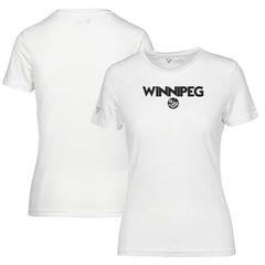 NHL Winnipeg Jets Levelwear Women's Maddox City Capsule T-Shirt - White
