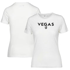 NHL Vegas Golden Knights Levelwear Women's Maddox City Capsule T-Shirt - White