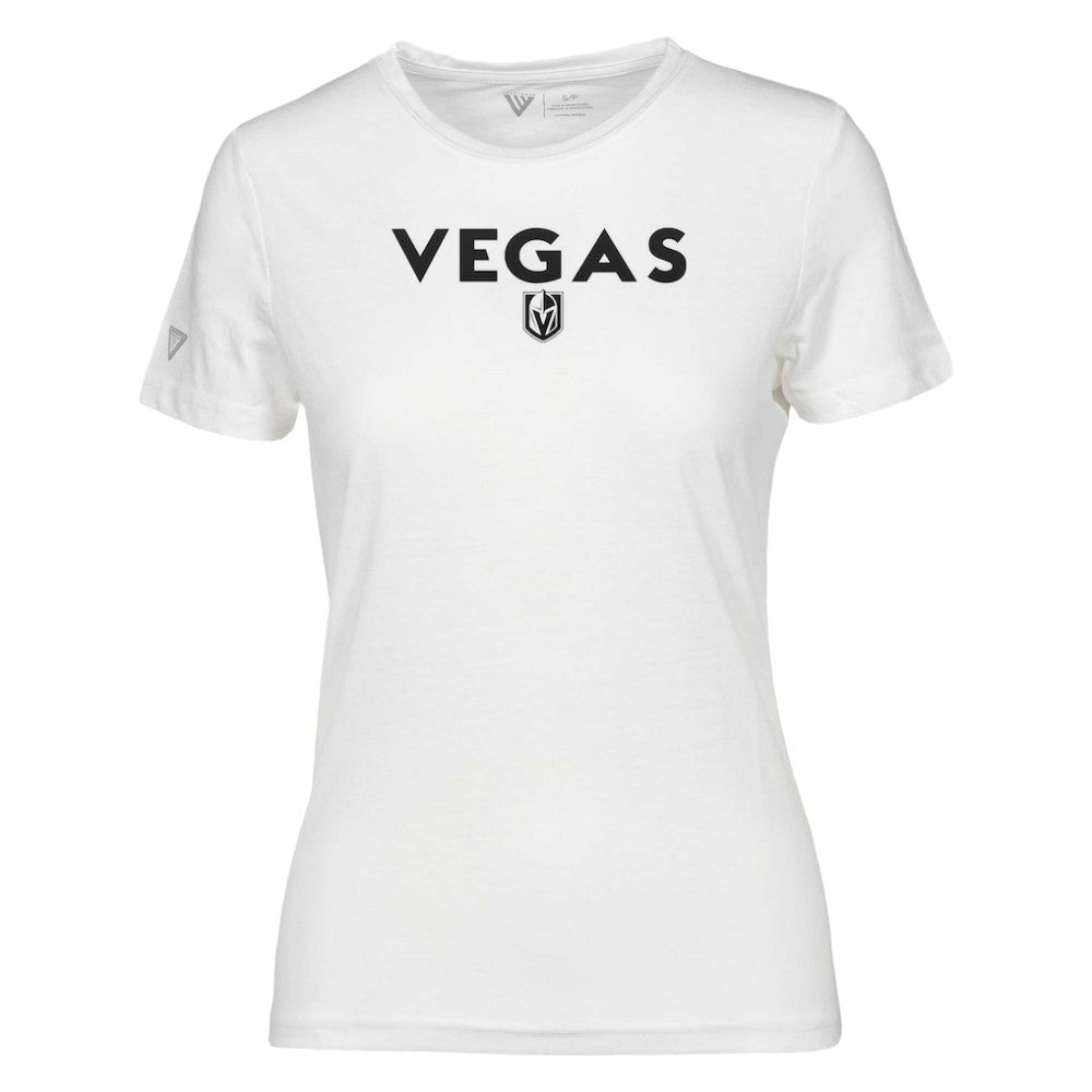 NHL Vegas Golden Knights Levelwear Women's Maddox City Capsule T-Shirt - White