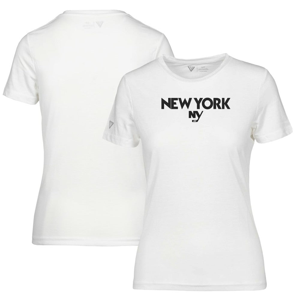 NHL New York Islanders Levelwear Women's Maddox City Capsule T-Shirt - White