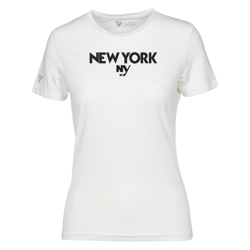 NHL New York Islanders Levelwear Women's Maddox City Capsule T-Shirt - White