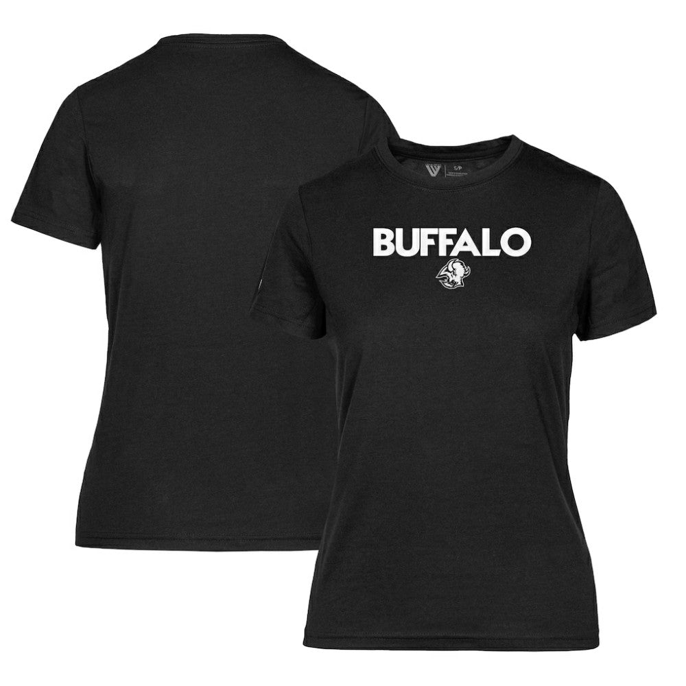NHL Buffalo Sabres Levelwear Women's Maddox City Capsule T-Shirt - Black