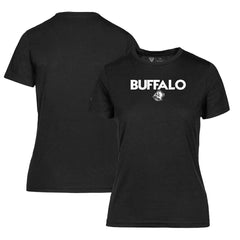NHL Buffalo Sabres Levelwear Women's Maddox City Capsule T-Shirt - Black