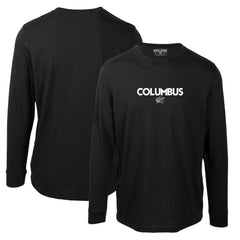 NHL Columbus Blue Jackets Levelwear Oscar City Capsule Long Sleeve T-Shirt - Black