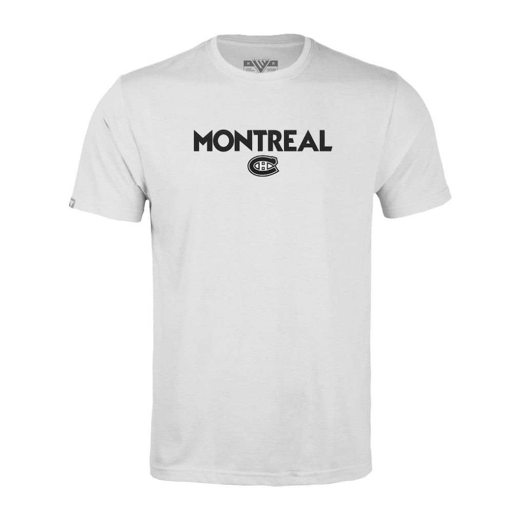 NHL Montreal Canadiens Levelwear Richmond City Capsule T-Shirt - White