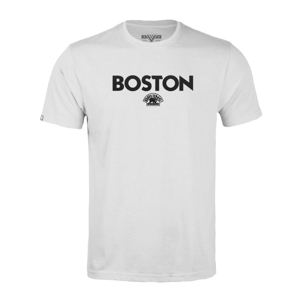 NHL Boston Bruins Levelwear Richmond City Capsule T-Shirt - White