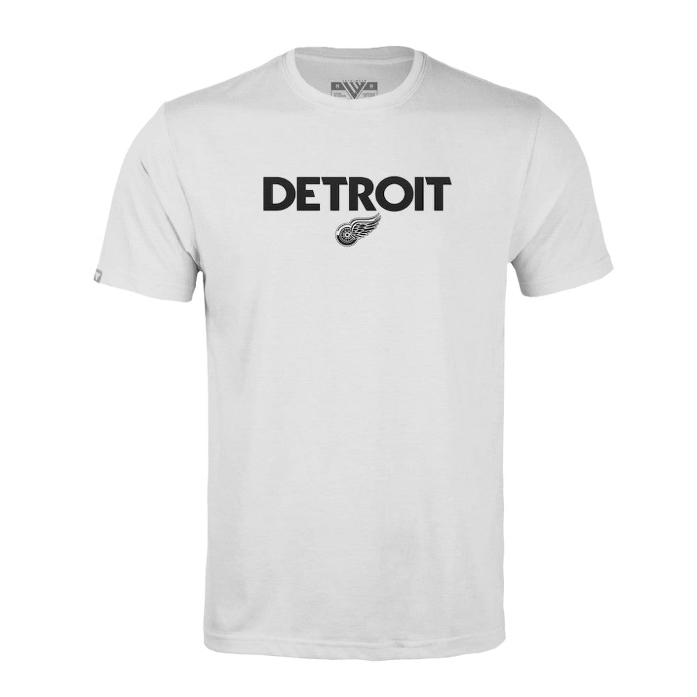 NHL Detroit Red Wings Levelwear Richmond City Capsule T-Shirt - White