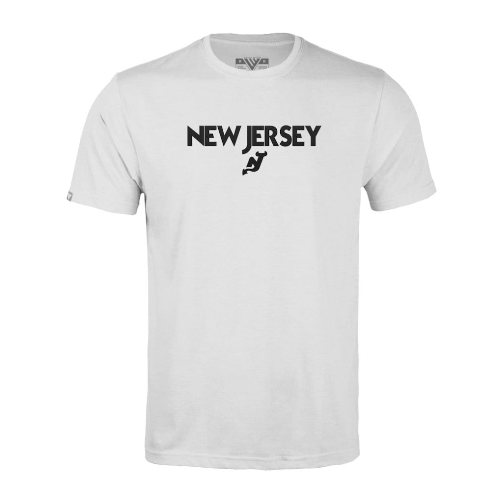 NHL New Jersey Devils Levelwear Richmond City Capsule T-Shirt - White