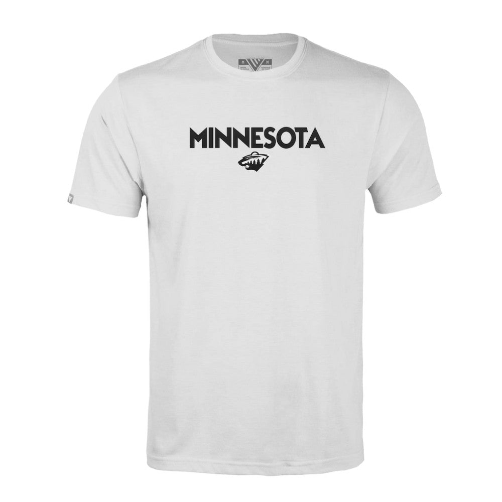 NHL Minnesota Wild Levelwear Richmond City Capsule T-Shirt - White
