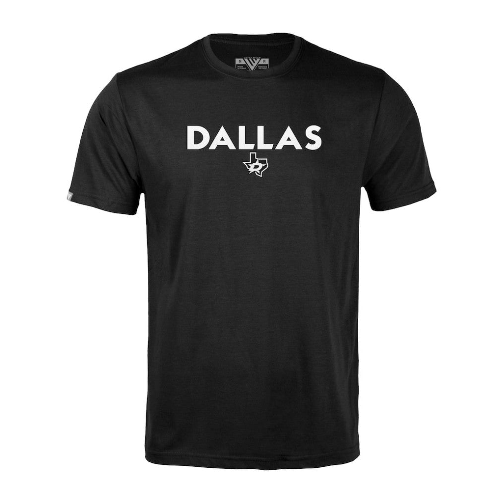 NHL Dallas Stars Levelwear Richmond City Capsule T-Shirt - Black