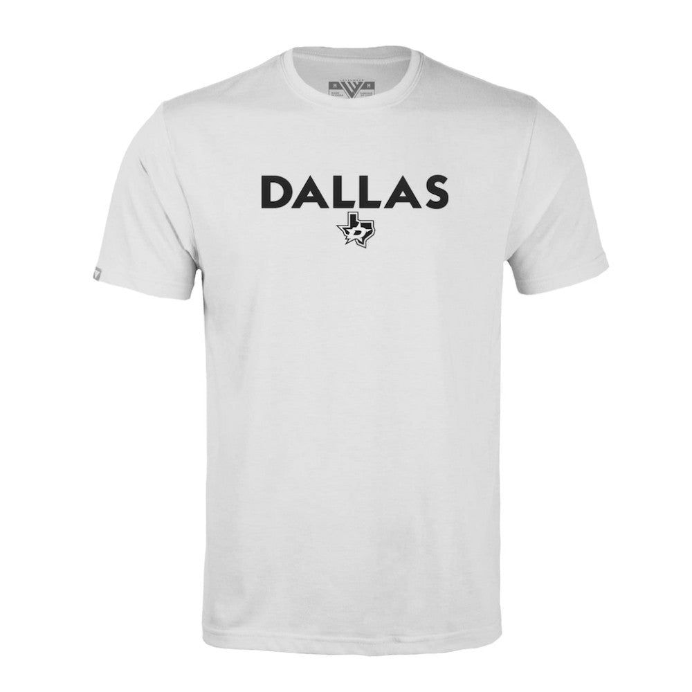 NHL Dallas Stars Levelwear Richmond City Capsule T-Shirt - White