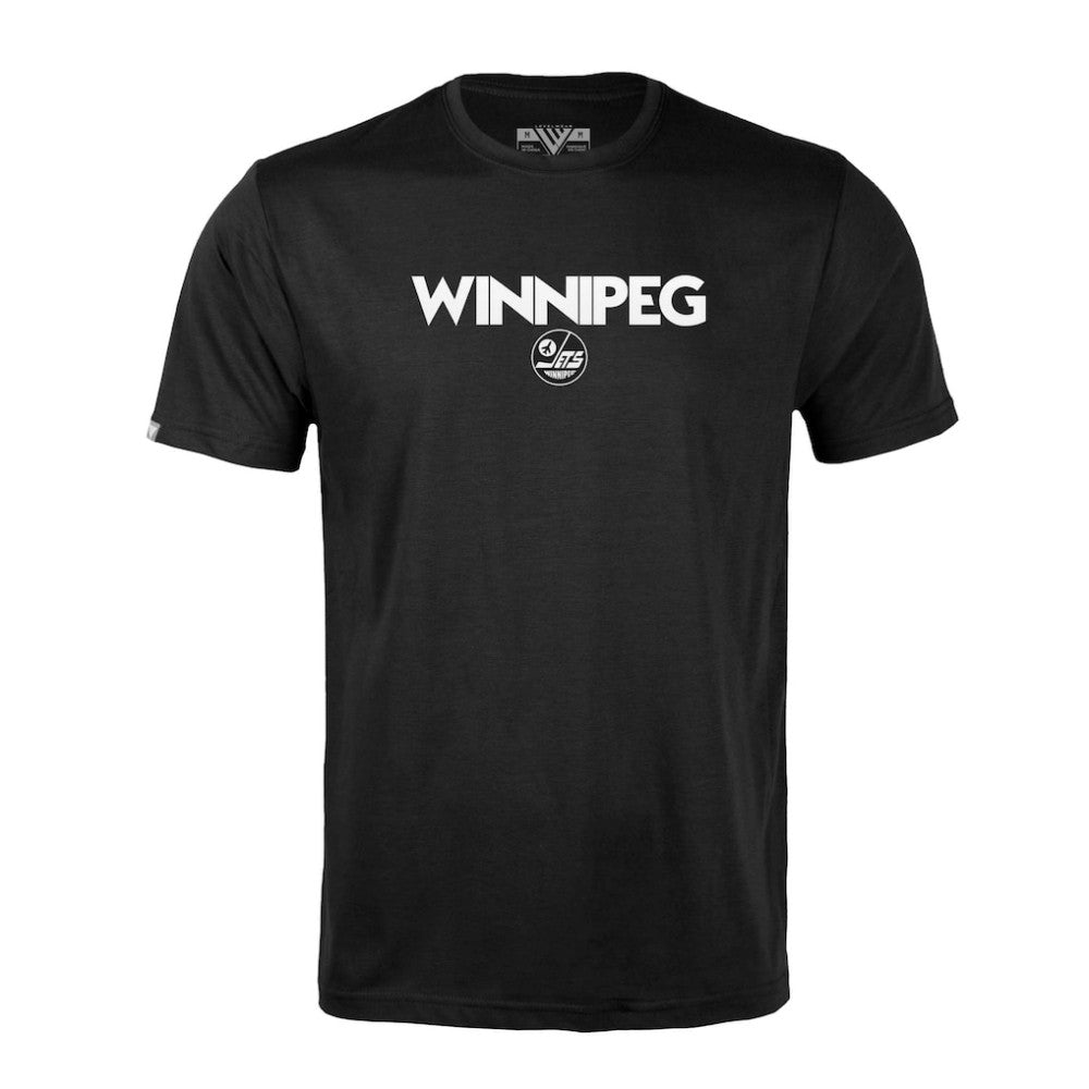 NHL Winnipeg Jets Levelwear Richmond City Capsule T-Shirt - Black
