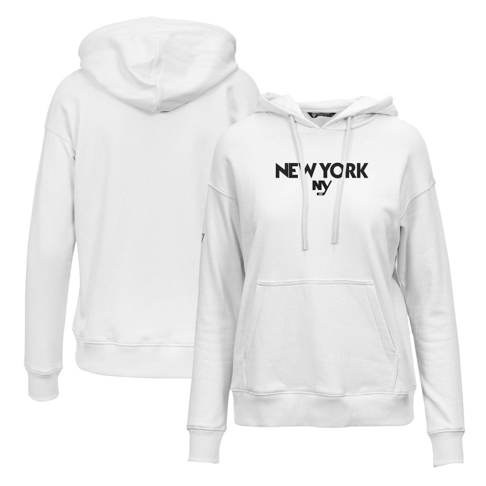 NHL New York Islanders Levelwear Women's Adorn City Capsule Pullover Hoodie - White