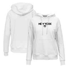NHL New York Islanders Levelwear Women's Adorn City Capsule Pullover Hoodie - White
