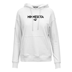 NHL Minnesota Wild Levelwear Women's Adorn City Capsule Pullover Hoodie - White