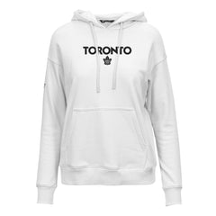 NHL Toronto Maple Leafs Levelwear Women's Adorn City Capsule Pullover Hoodie - White