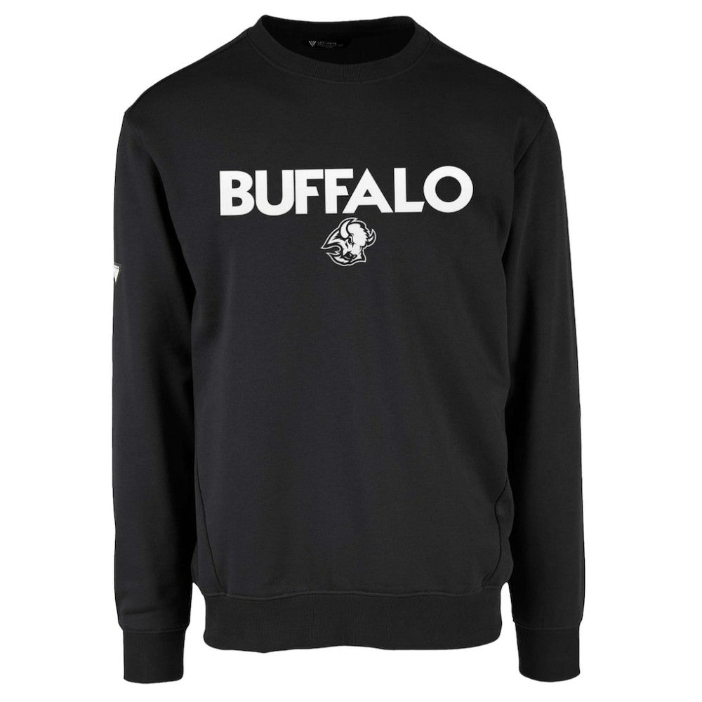 NHL Buffalo Sabres Levelwear Zane City Capsule Pullover Sweatshirt - Black