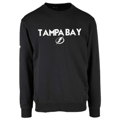 NHL Tampa Bay Lightning Levelwear Zane City Capsule Pullover Sweatshirt - Black