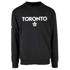 NHL Toronto Maple Leafs Levelwear Zane City Capsule Pullover Sweatshirt - Black