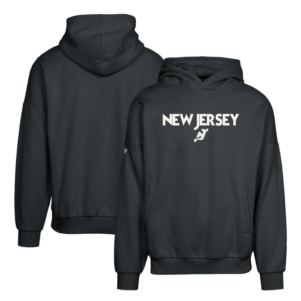 NHL New Jersey Devils Levelwear Contact City Capsule Pullover Hoodie - Black