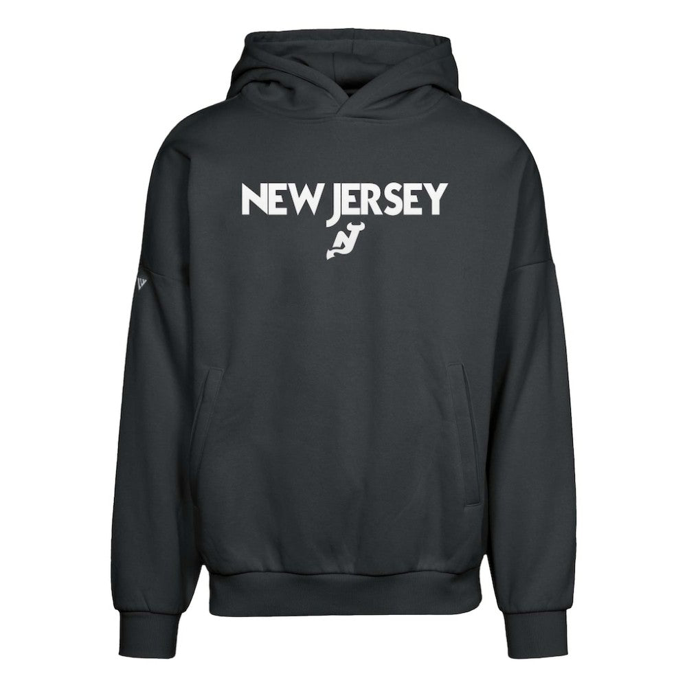 NHL New Jersey Devils Levelwear Contact City Capsule Pullover Hoodie - Black