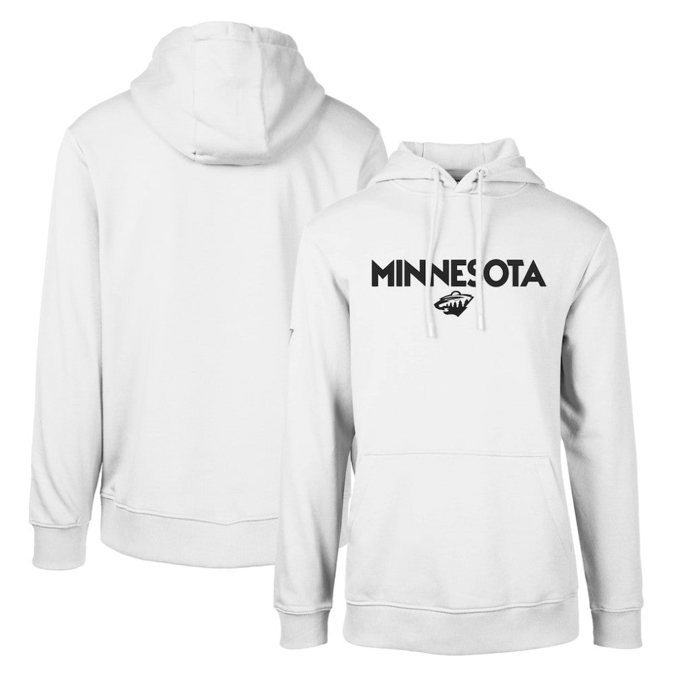 NHL Minnesota Wild Levelwear Podium City Capsule Pullover Hoodie - White
