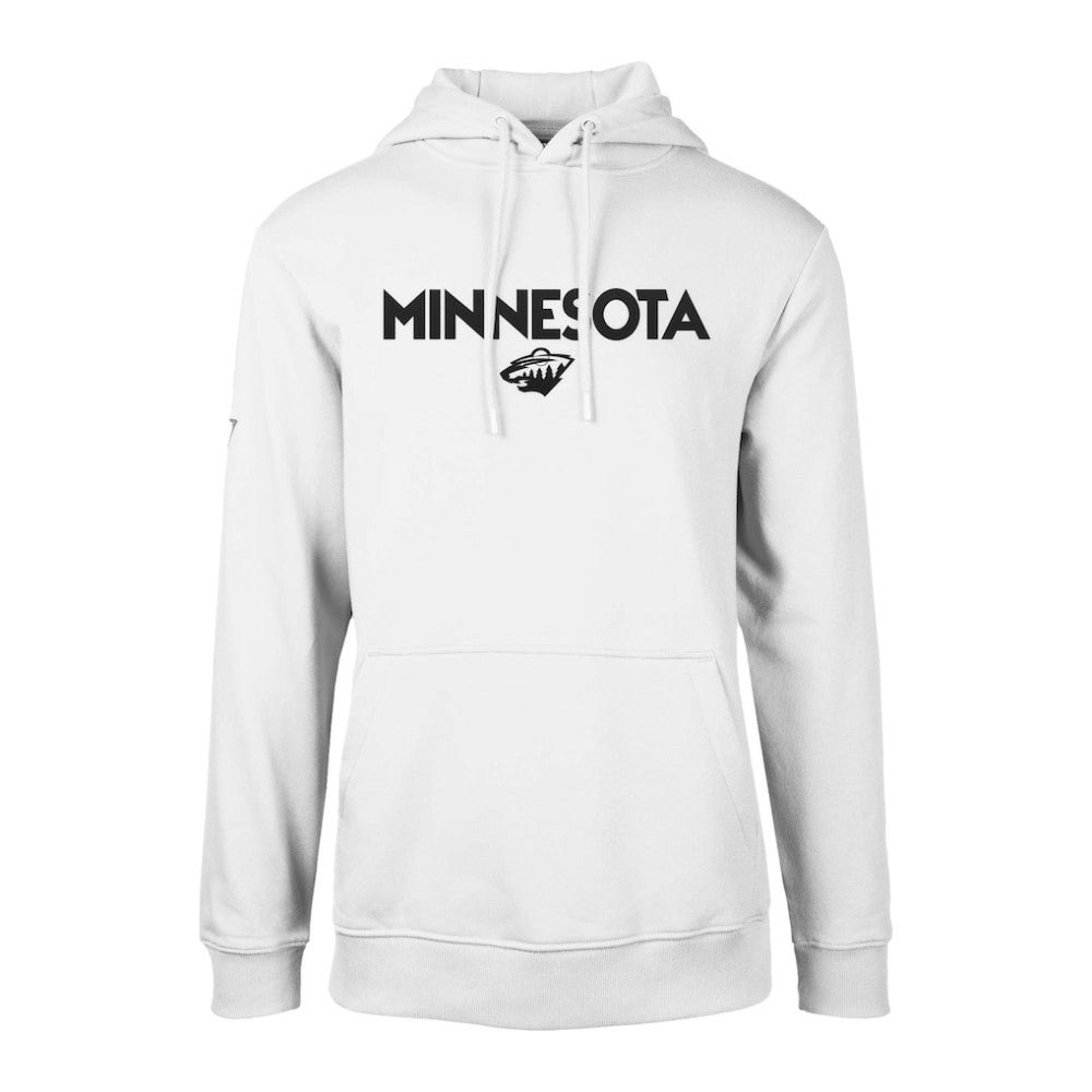 NHL Minnesota Wild Levelwear Podium City Capsule Pullover Hoodie - White