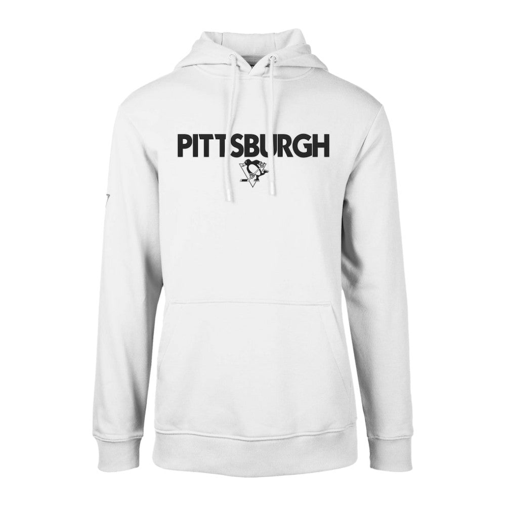 NHL Pittsburgh Penguins Levelwear Podium City Capsule Pullover Hoodie - White