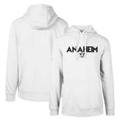 NHL Anaheim Ducks Levelwear Podium City Capsule Pullover Hoodie - White