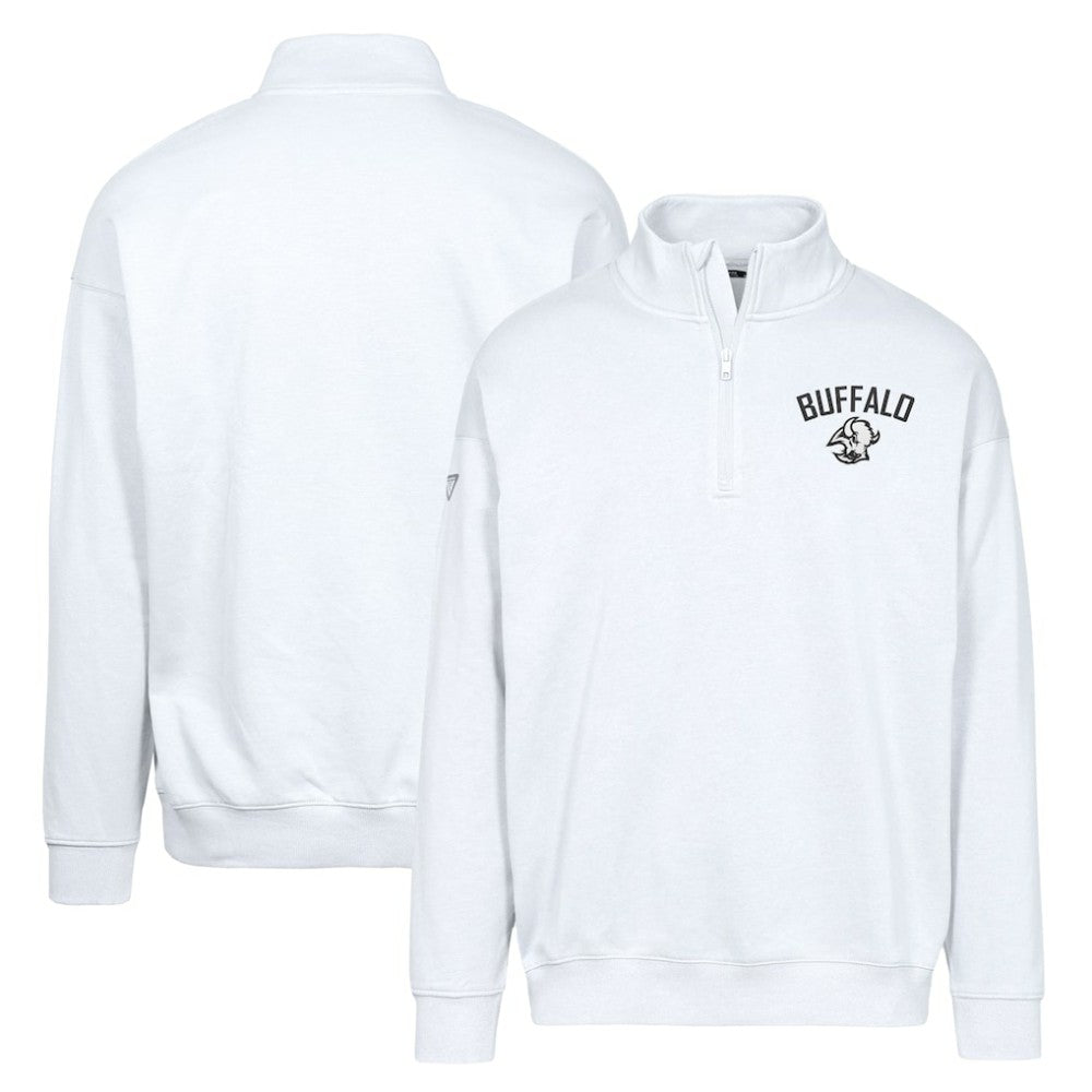 NHL Buffalo Sabres Levelwear Murray City Capsule Quarter-Zip Sweatshirt - White