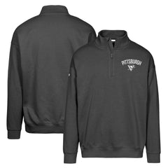NHL Pittsburgh Penguins Levelwear Murray City Capsule Quarter-Zip Sweatshirt - Black
