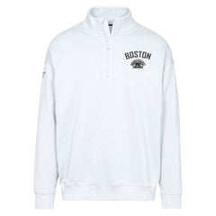 NHL Boston Bruins Levelwear Murray City Capsule Quarter-Zip Sweatshirt - White