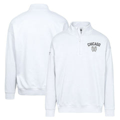 NHL Chicago Blackhawks Levelwear Murray City Capsule Quarter-Zip Sweatshirt - White