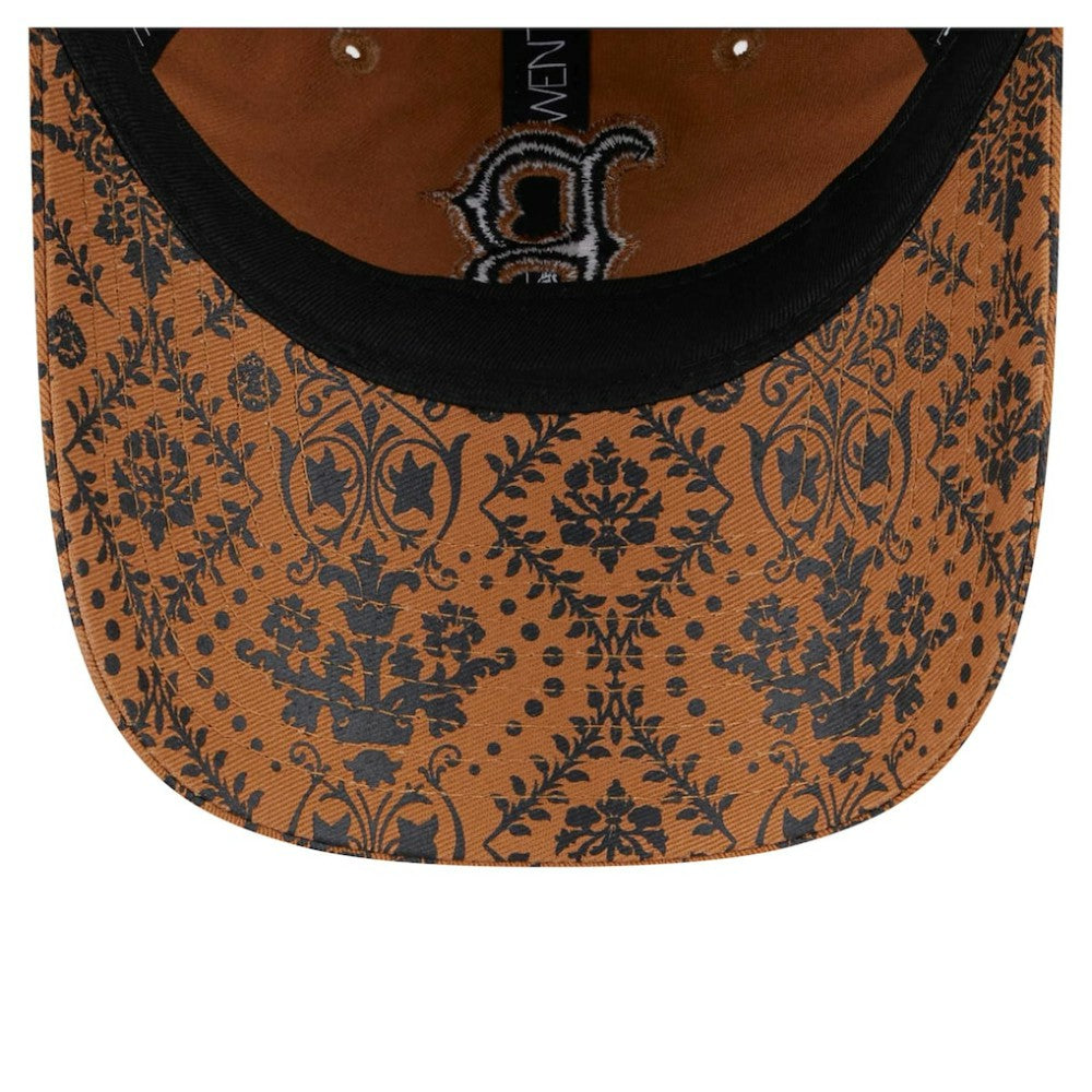 Boston Red Sox New Era Women's Vintage Deco 9TWENTY Adjustable Hat - Brown Hats