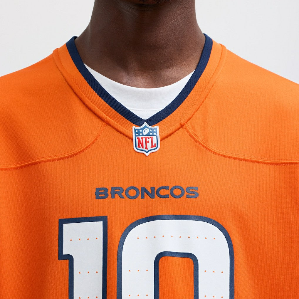 Bo Nix Denver Broncos Player Game Jersey Orange