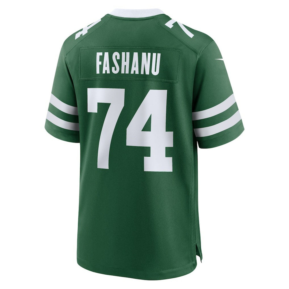 Olu Fashanu New York Jets Player Game Jersey Gotham Green