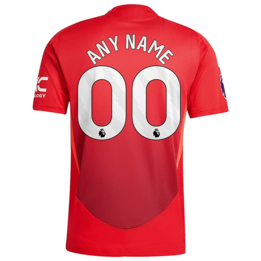 Manchester United 2024/25 Home Custom Jersey Red sale